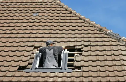 Pose de velux - Silhac